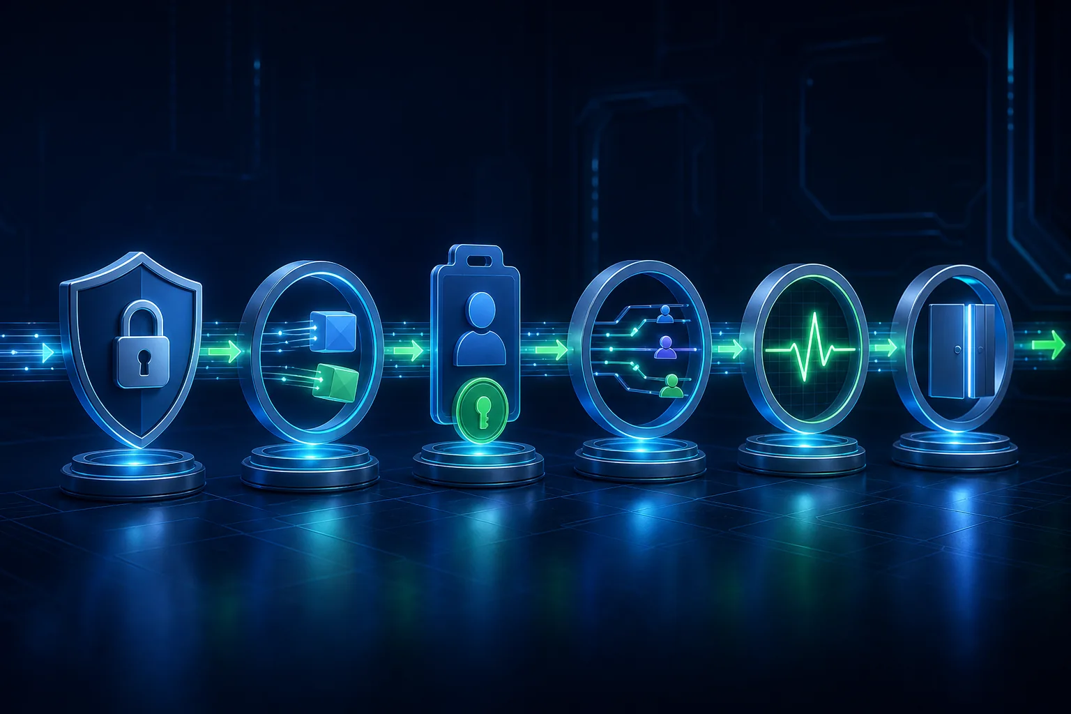 Vòng đời kết nối WebSocket từ handshake đến heartbeat và đóng phiên.