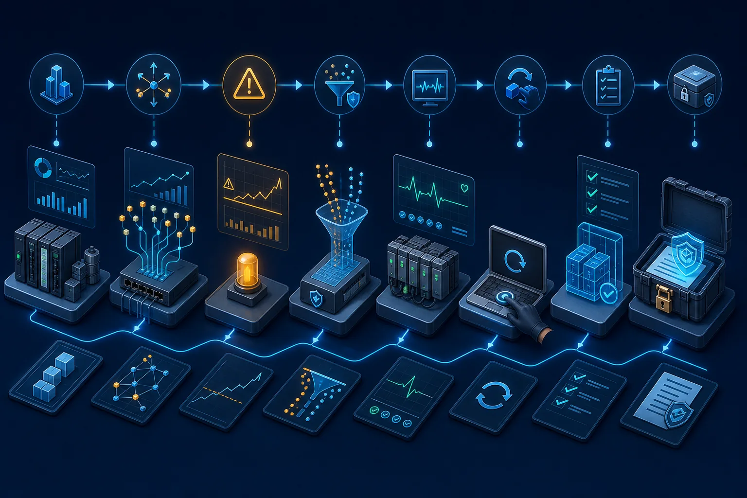 Trình tự kiểm chứng availability, bảo vệ và recovery trong lab tách biệt.