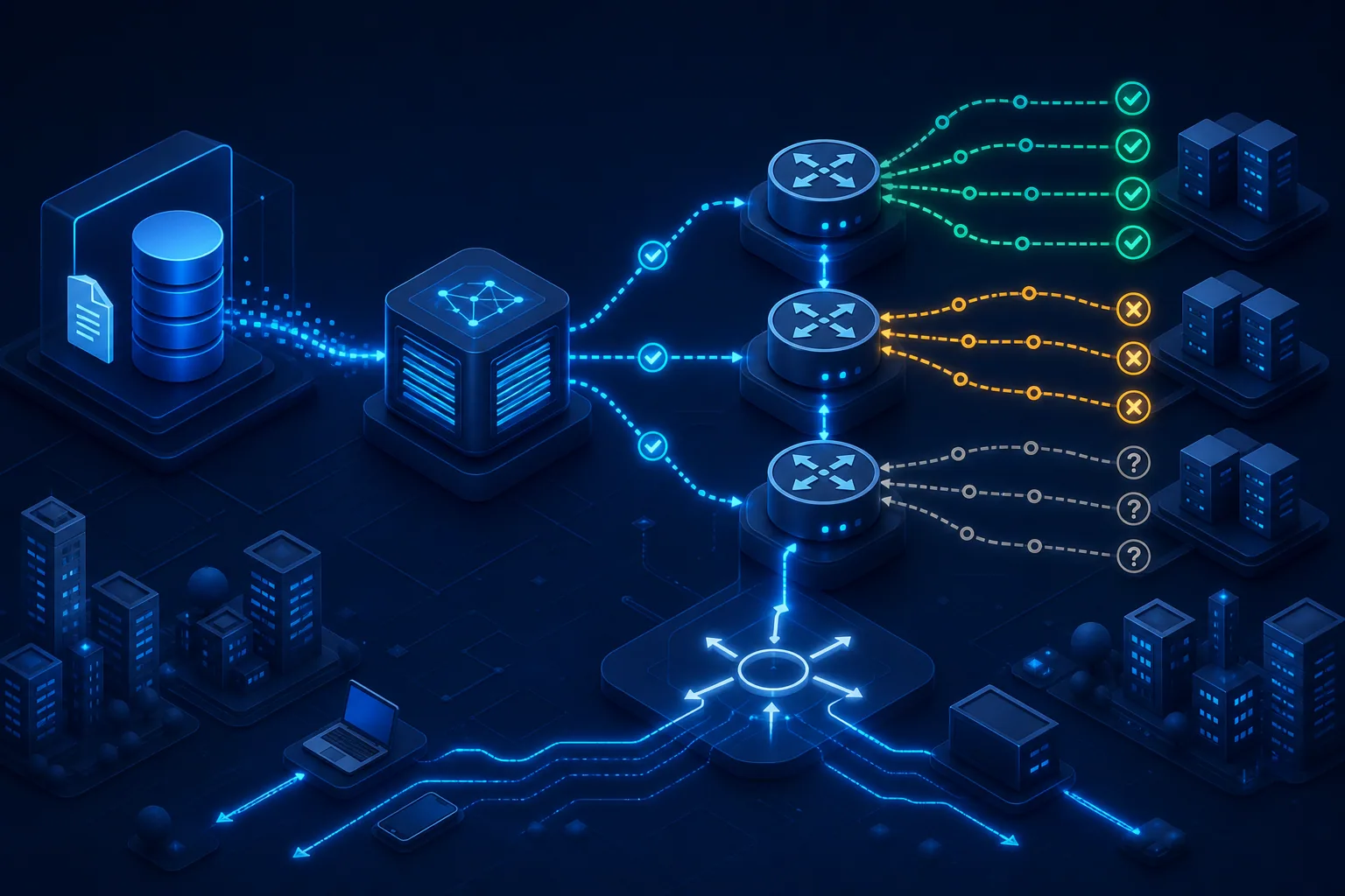 Topology lab RPKI gồm publication repository, relying party cache và hai router BGP phát route kiểm thử