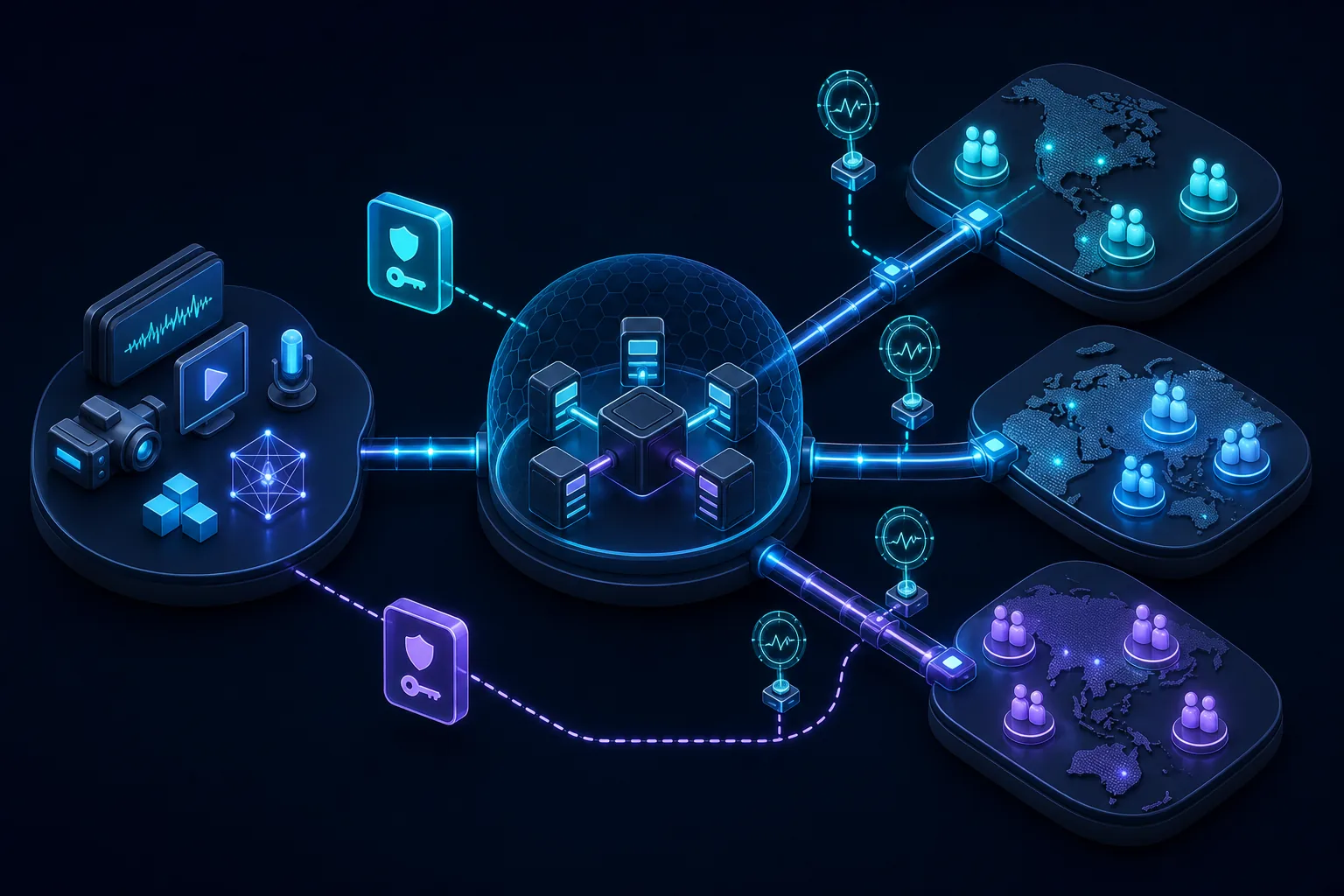 Topology kiểm thử Media over QUIC isolated relay với credential tách biệt