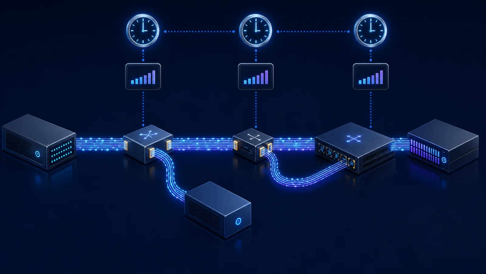 Topology kiểm chứng packet capture bằng luồng tham chiếu có sequence number