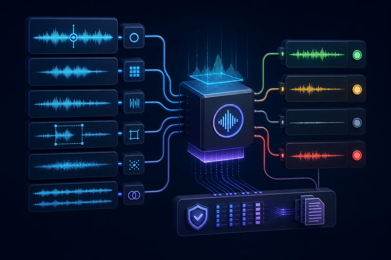 Ma trận kiểm chứng provenance qua các biến đổi audio hợp lệ