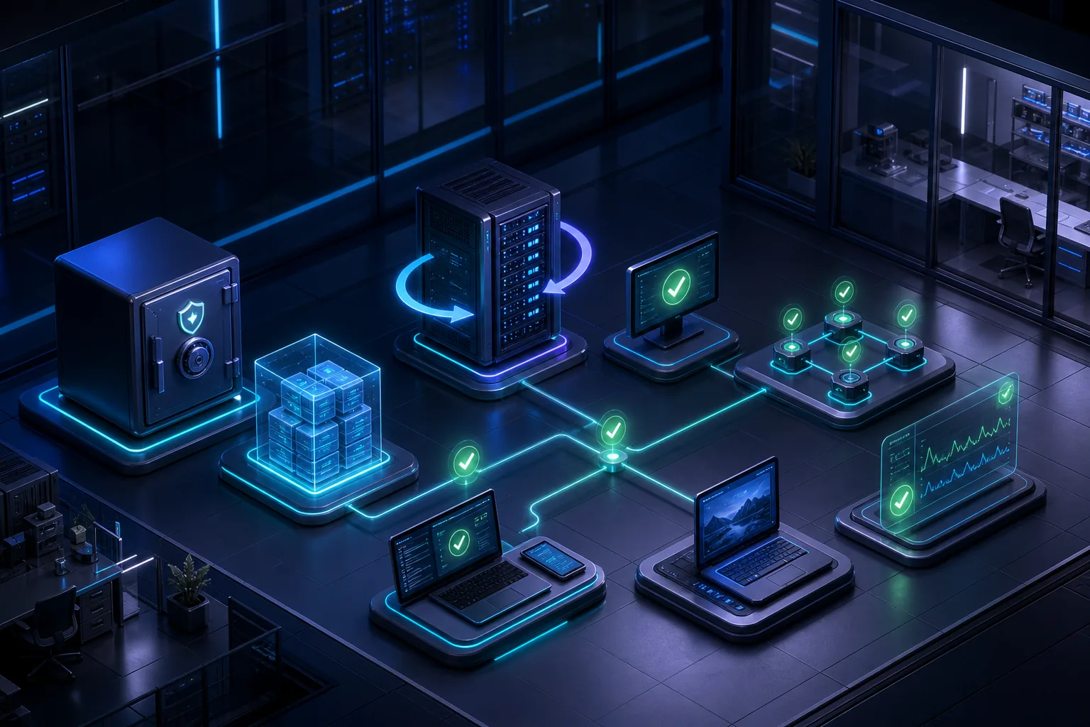 Quy trình backup, nâng hotfix, xác minh build và regression N-central