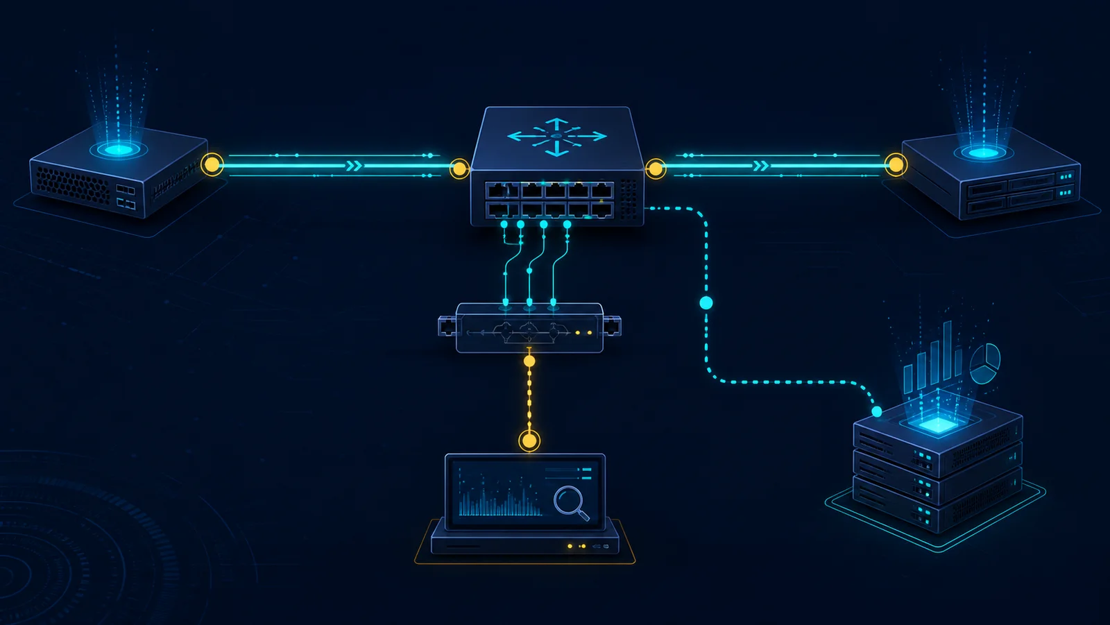 Minh họa: Topology và nguồn ground truth