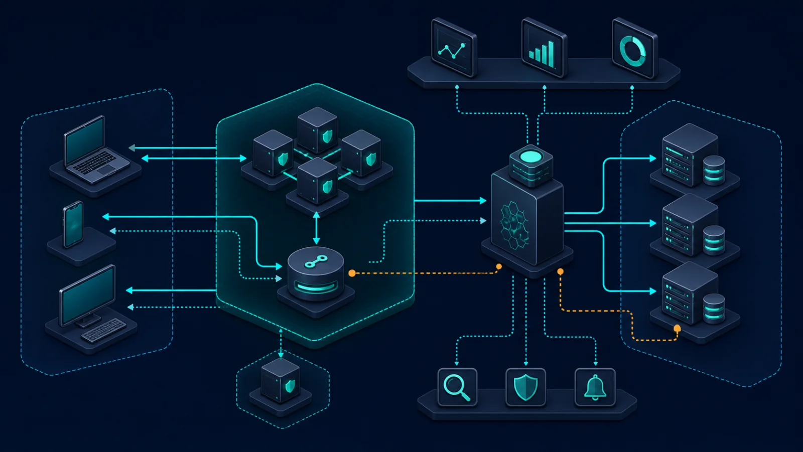 Topology kiểm thử OAuth OIDC với client, authorization server, JWKS endpoint, API gateway và resource server