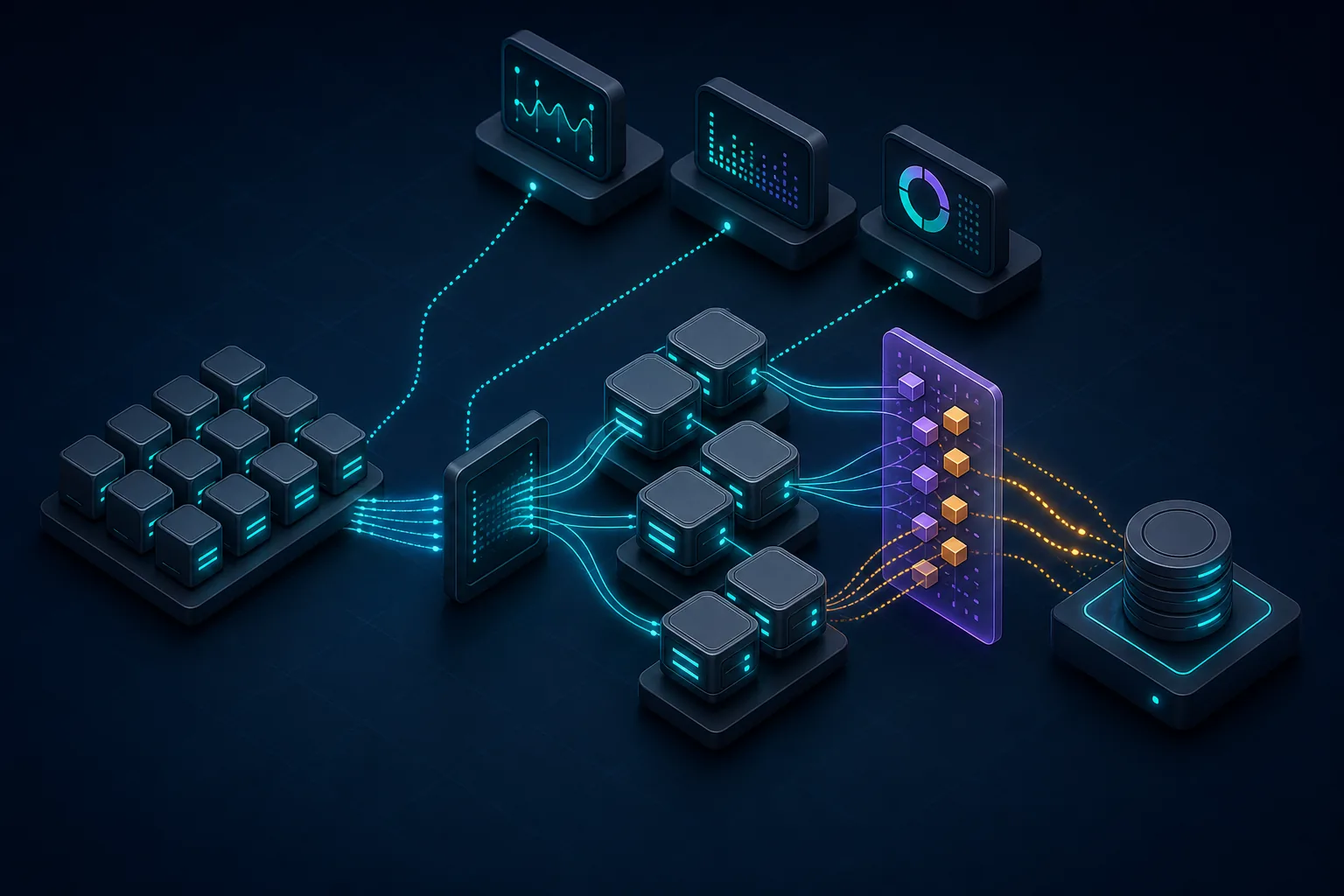 Topology chèn lỗi và quan sát attempt trong bài kiểm thử API retry