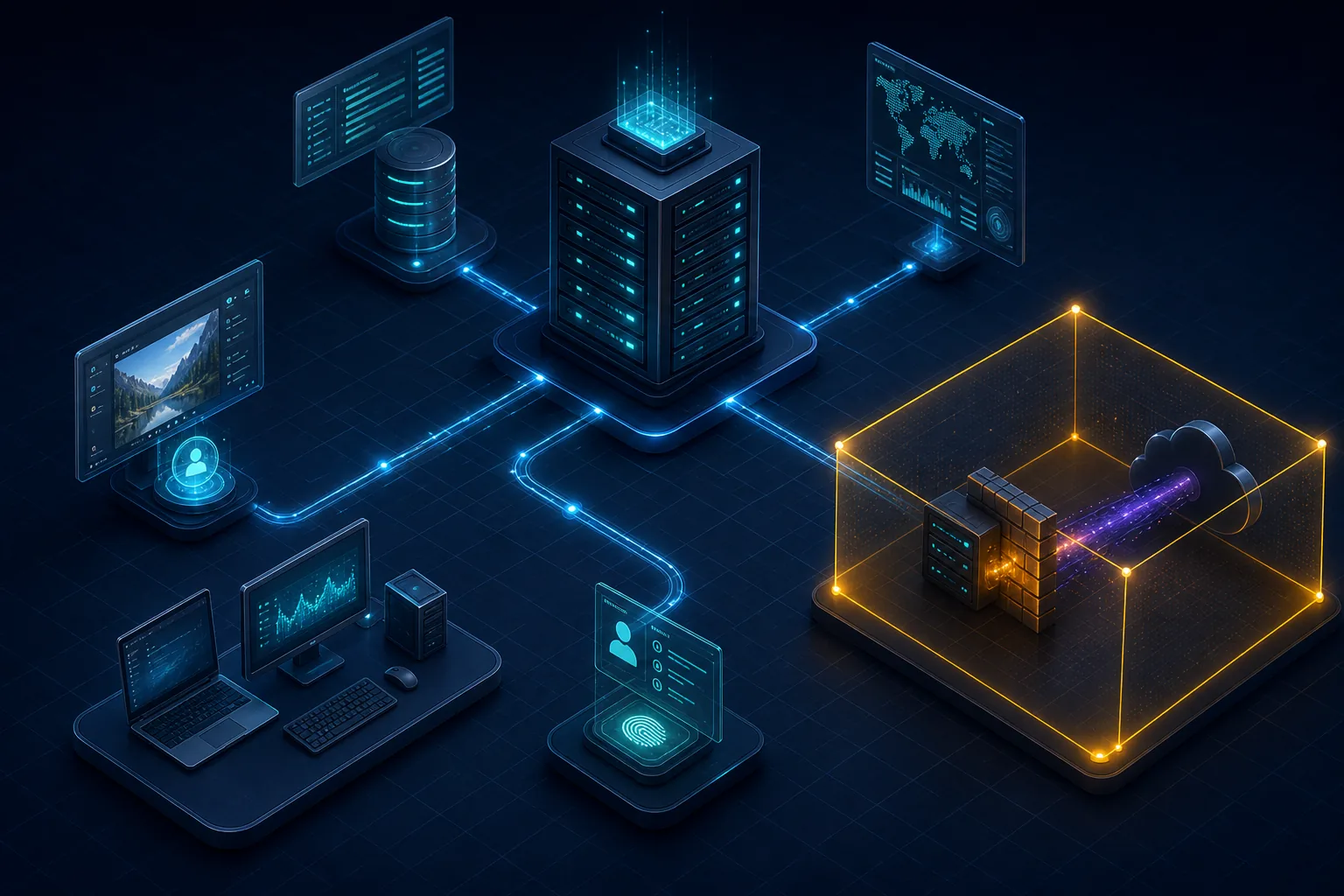 Chuỗi bằng chứng từ audit log, remote session, endpoint và outbound tunnel