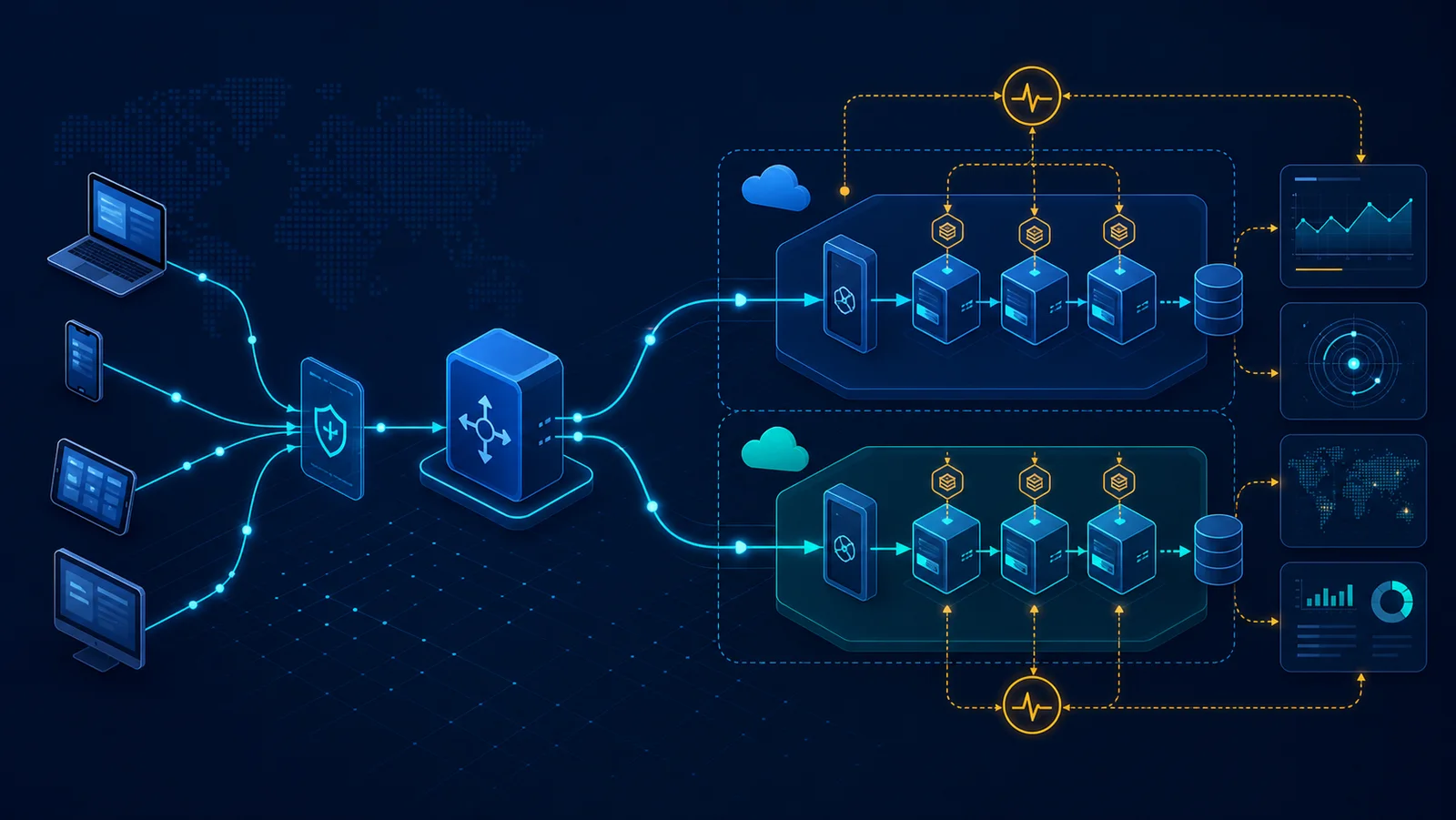 Minh họa kỹ thuật: Topology và điểm đo