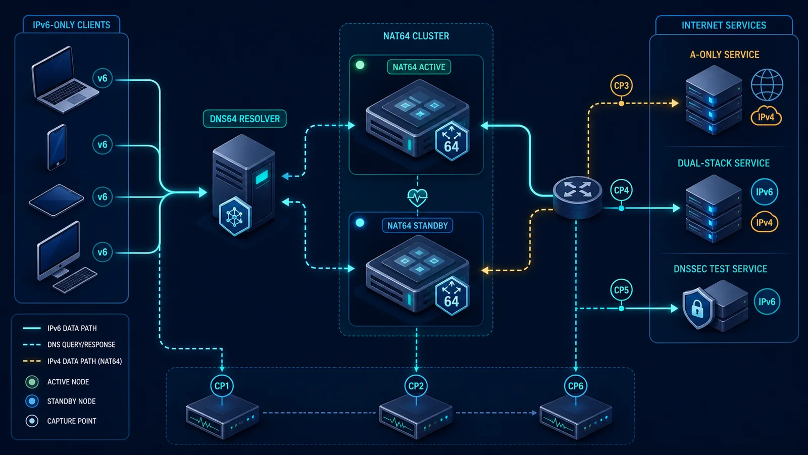 Minh họa kỹ thuật: Topology và điểm đo