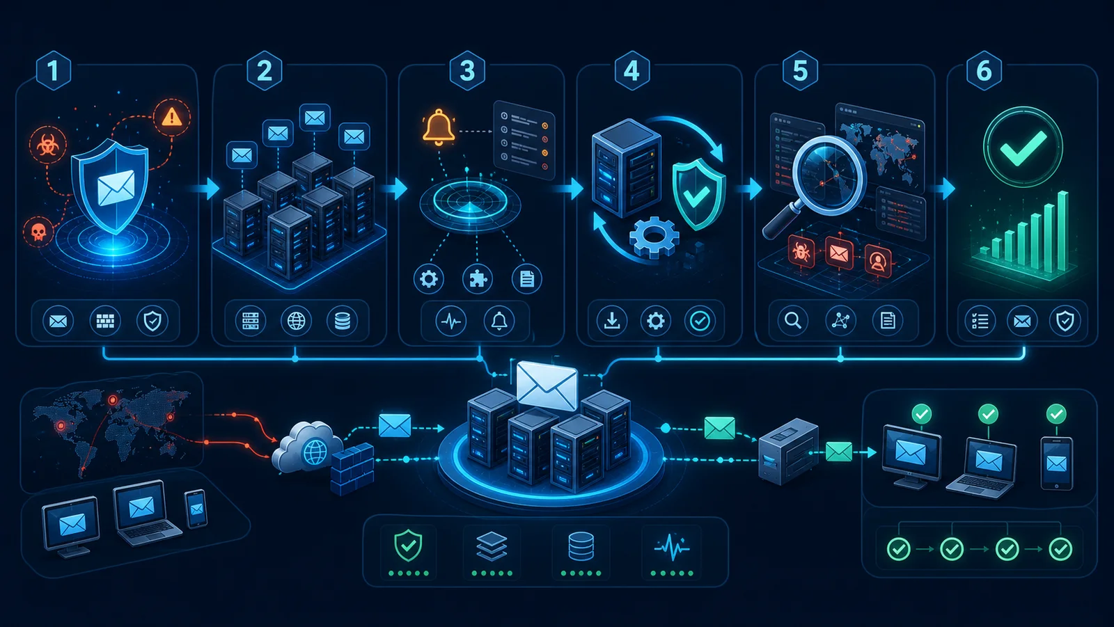 Luồng kiểm chứng Zimbra từ inventory, zimbra-snmp và SNMP notifications tới nâng cấp và điều tra
