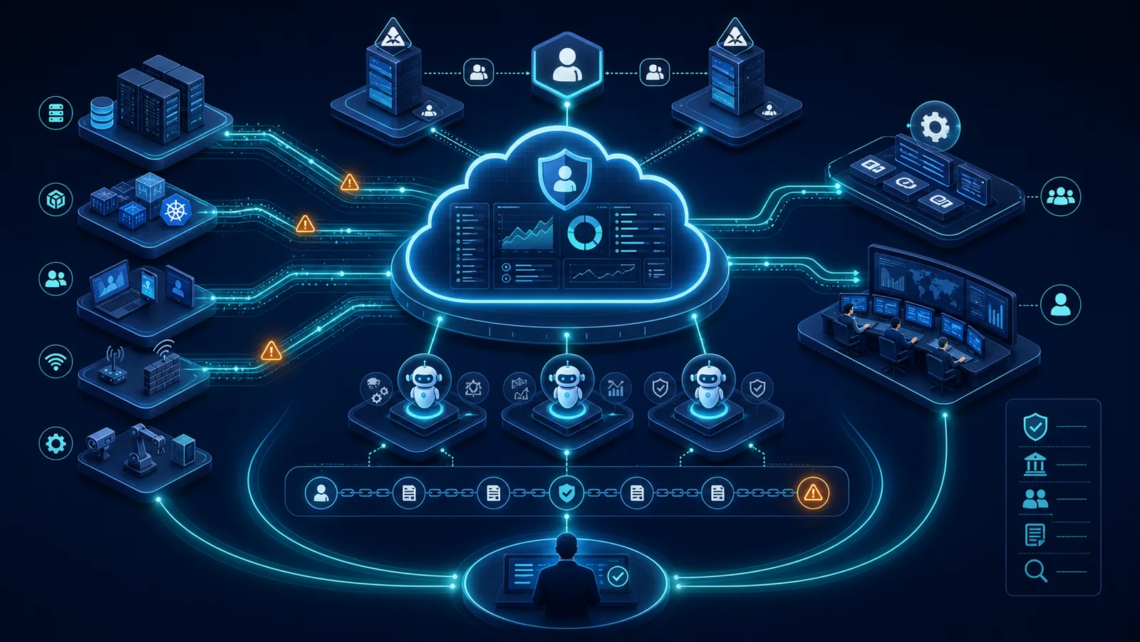 Cisco Cloud Control kết nối nhiều domain controller với AI Canvas, operator và audit trail