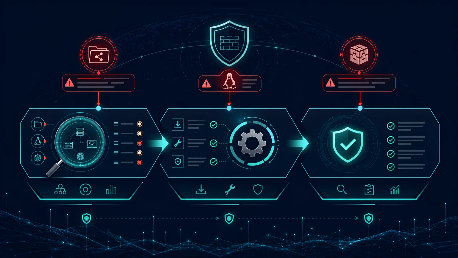 Ba nhánh ownCloud Linux Kernel và JFrog Artifactory đi qua inventory exposure remediation validation