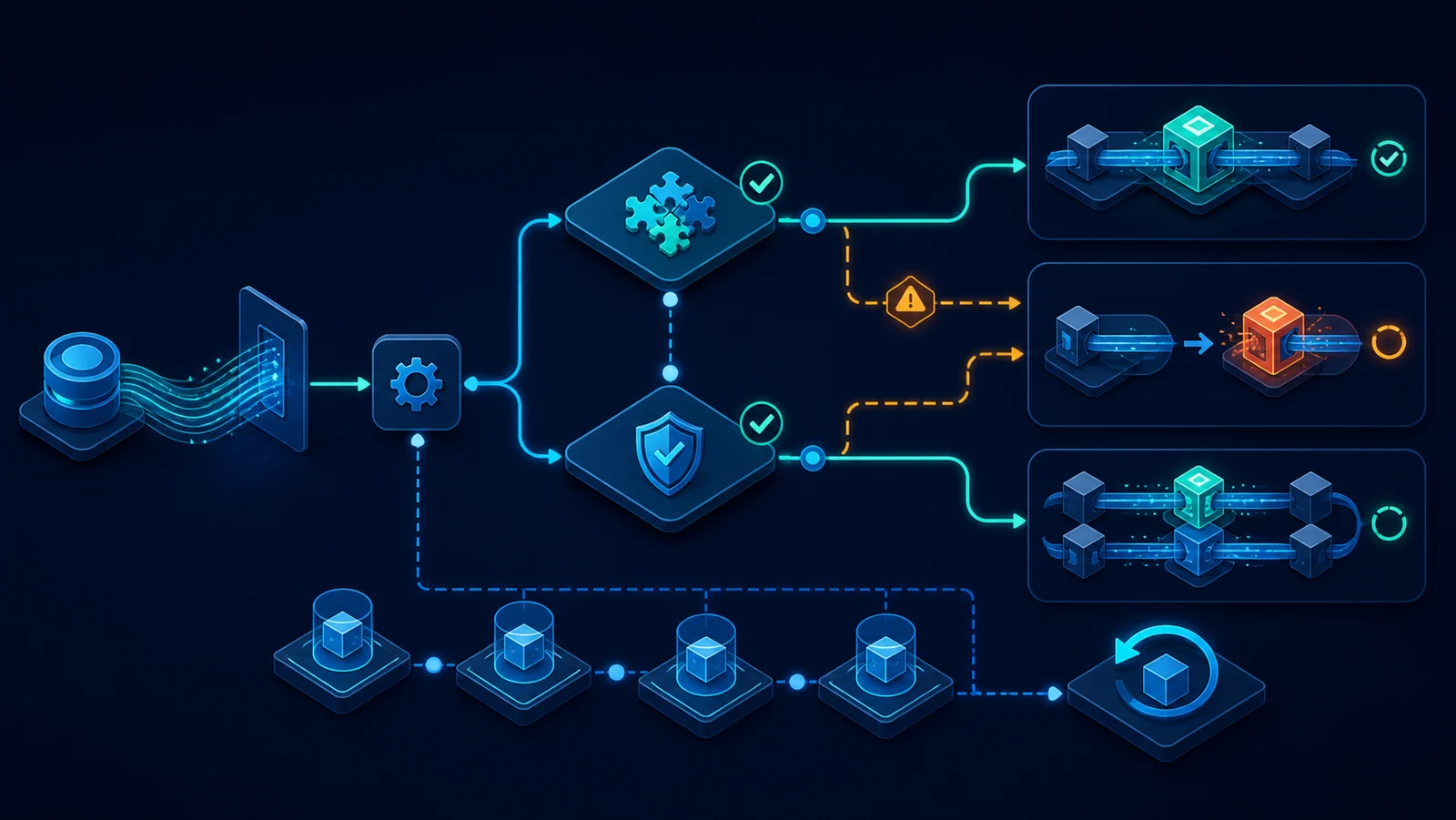 Minh họa: Cây quyết định chọn chiến lược cập nhật Dataflow.