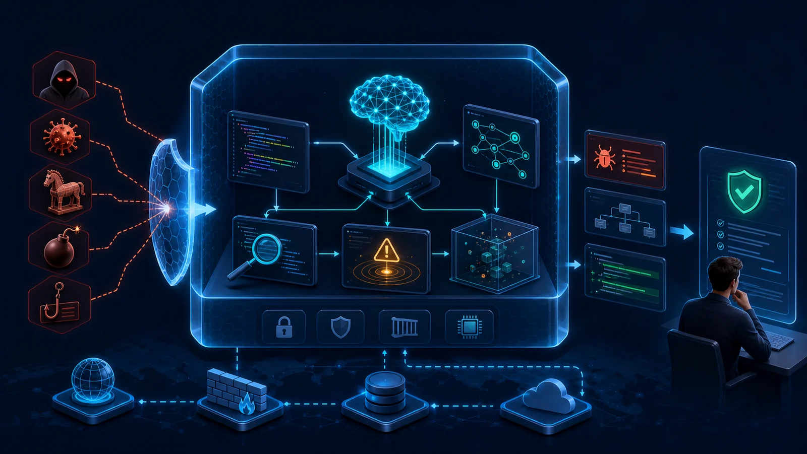 Pipeline Mantis từ threat model đến reproduce, patch và human review trong sandbox
