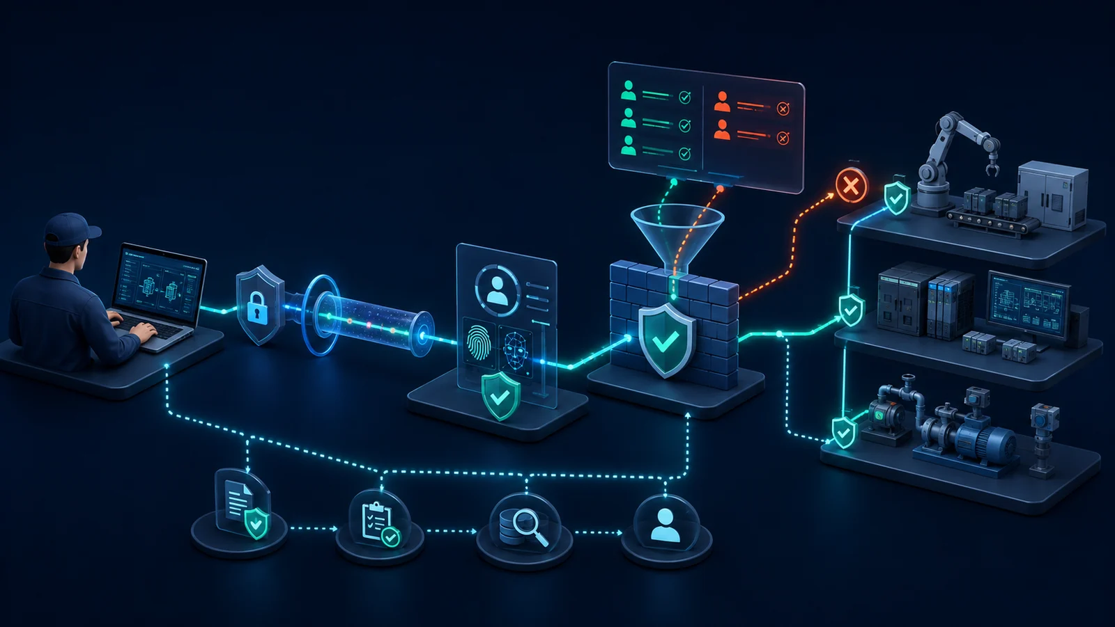 Minh họa: Đường tin cậy và điểm kiểm chứng khi cập nhật IXON VPN Client
