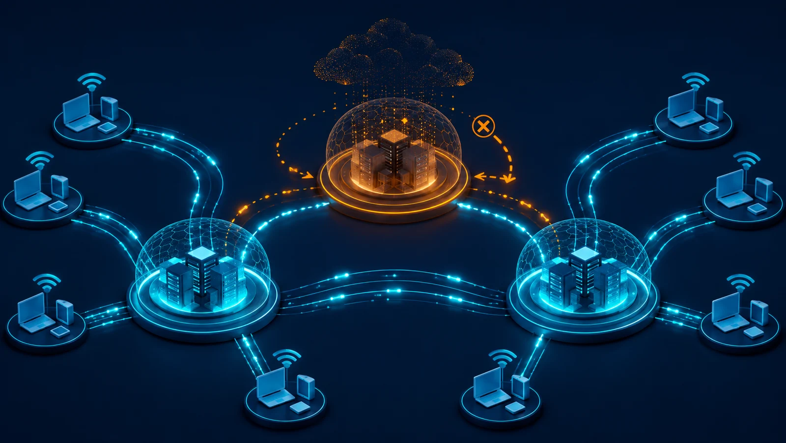 Minh họa: Topology kiểm thử anycast và thay đổi catchment giữa các site