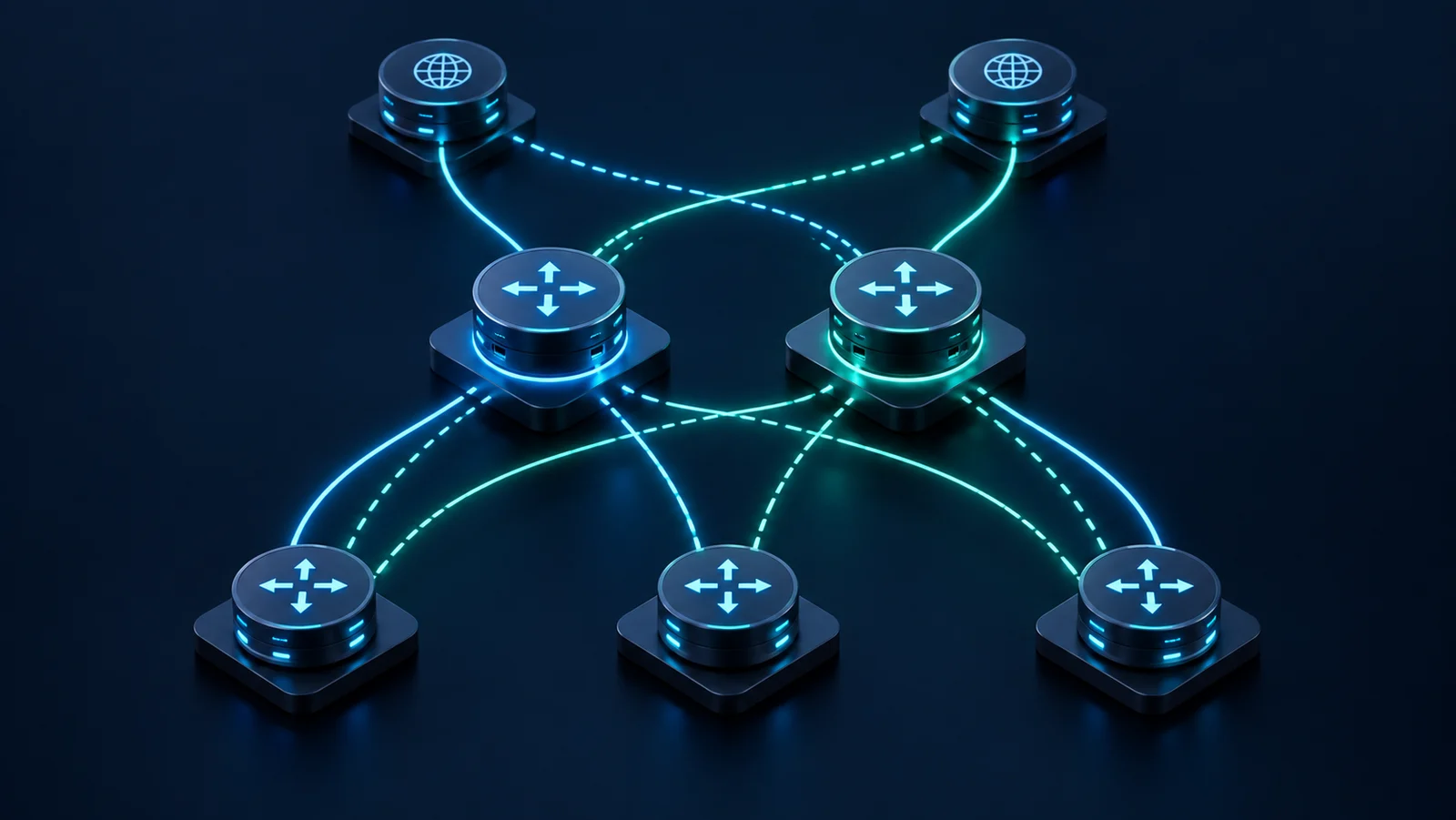 Hai route reflector quảng bá nhiều đường BGP có path identifier tới client