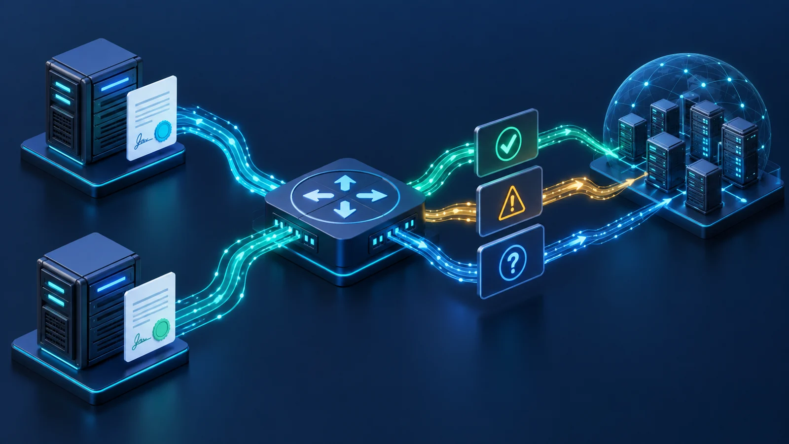 Hai RPKI validator truyền VRP tới router để kiểm tra route Valid Invalid và NotFound
