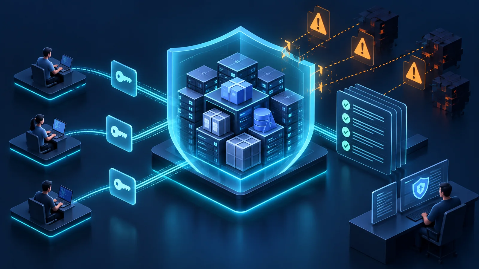 Cụm JFrog Artifactory self-hosted với ba CVE, token, audit log và luồng nâng cấp