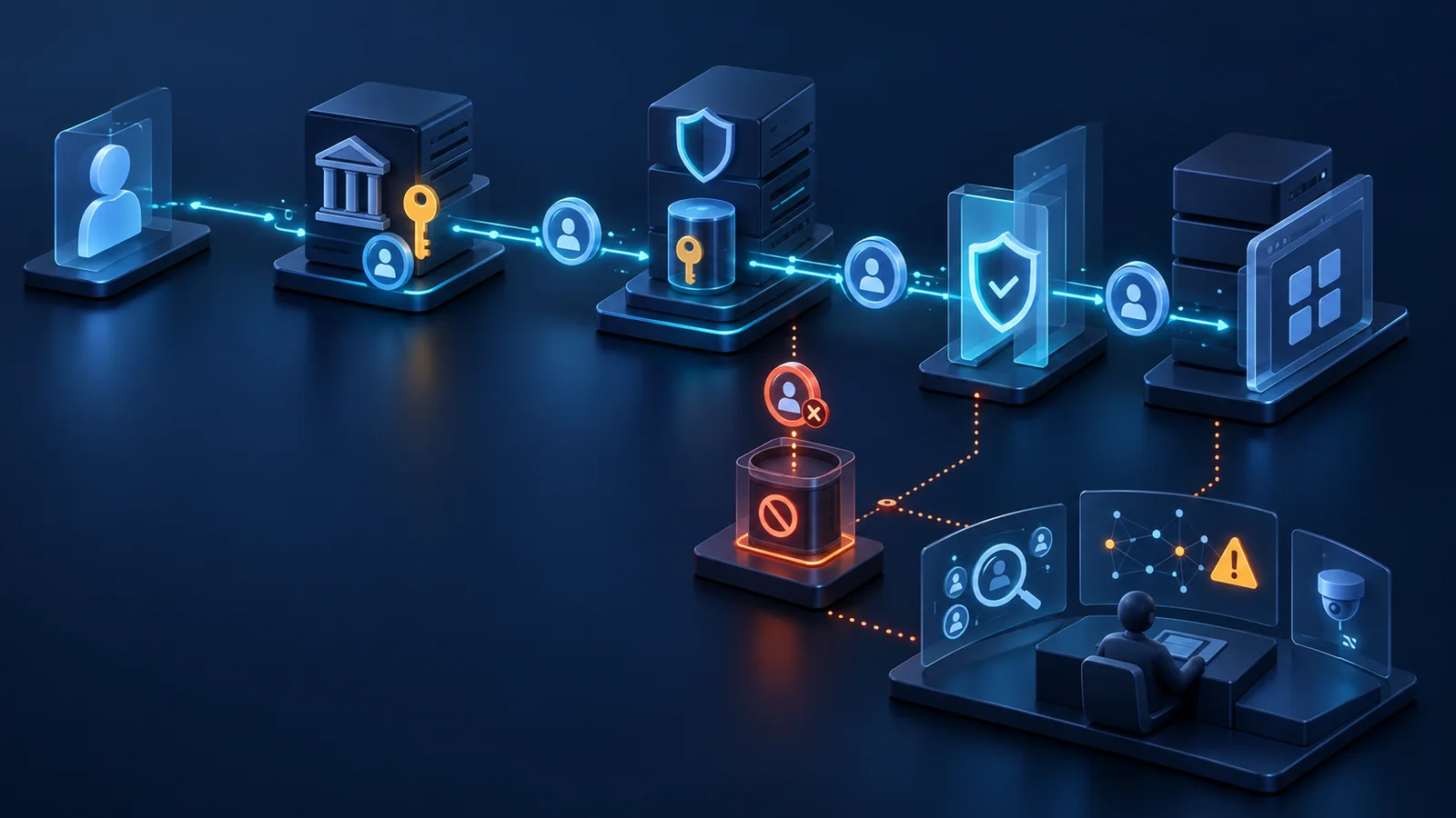 Minh họa: Bảo vệ token xuyên suốt vòng đời. Ảnh AI, không phải kết quả đo.